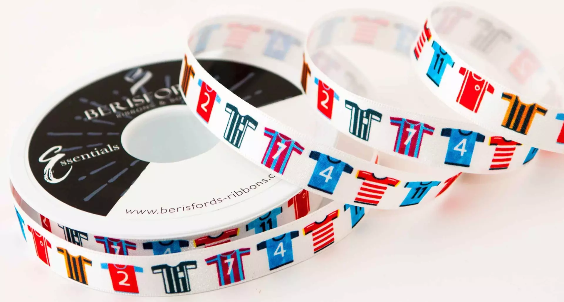 football shirt ribbon reel