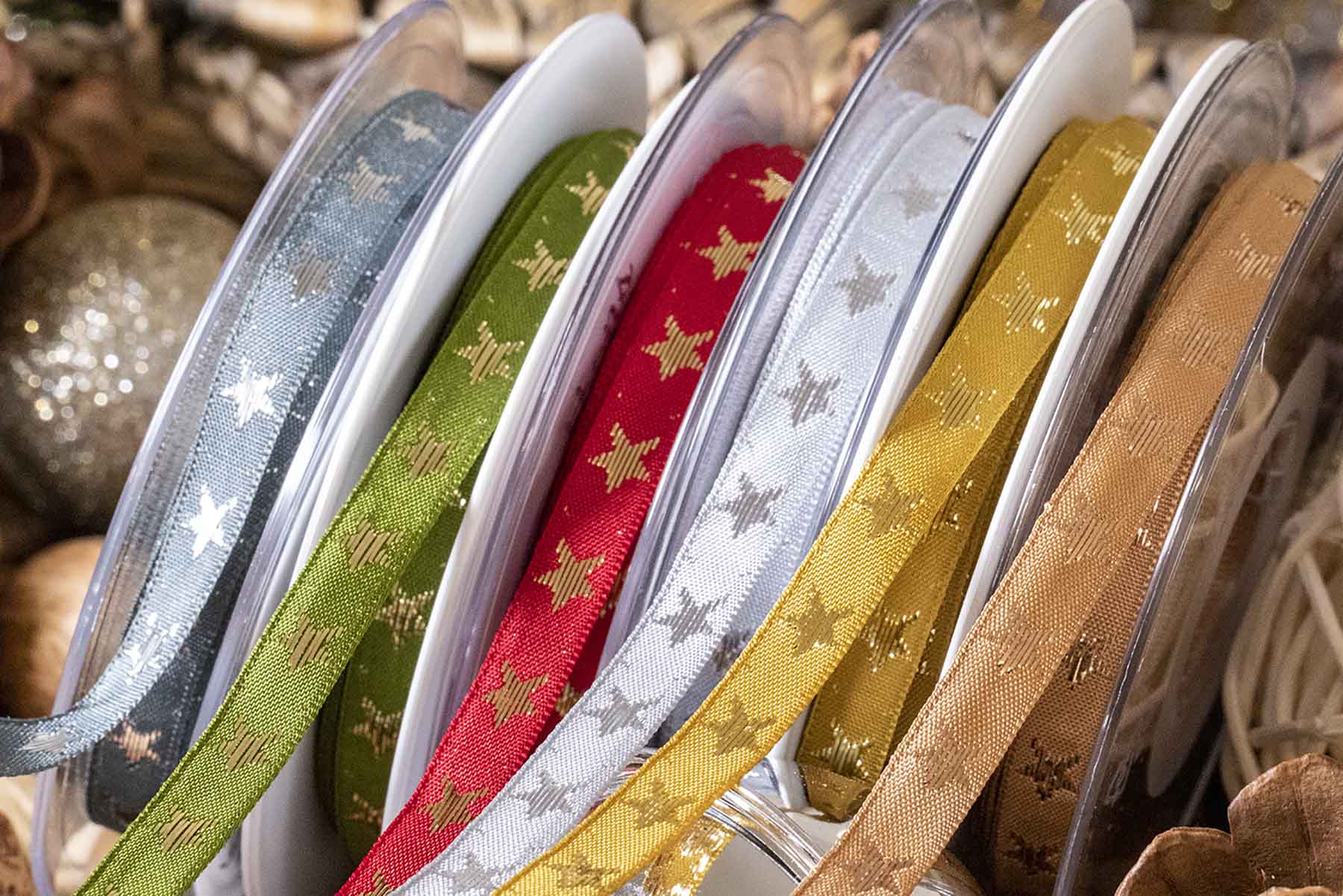 Narrow Christmas Ribbons