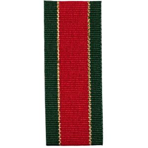 25mm Retro Stripe Christmas Ribbon By Berisfords Ribbons