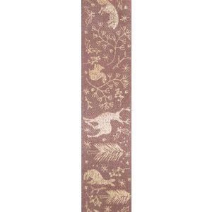 25mm Taupe Satin Ribbon Wildwoodland Christmas Ribbon