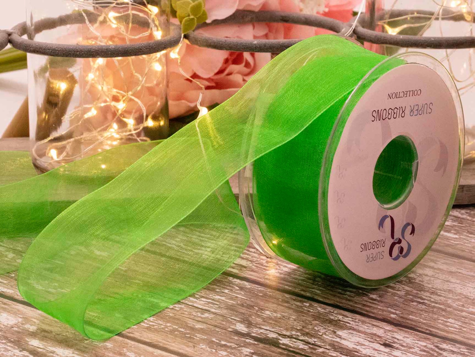 Green Sheer Ribbon