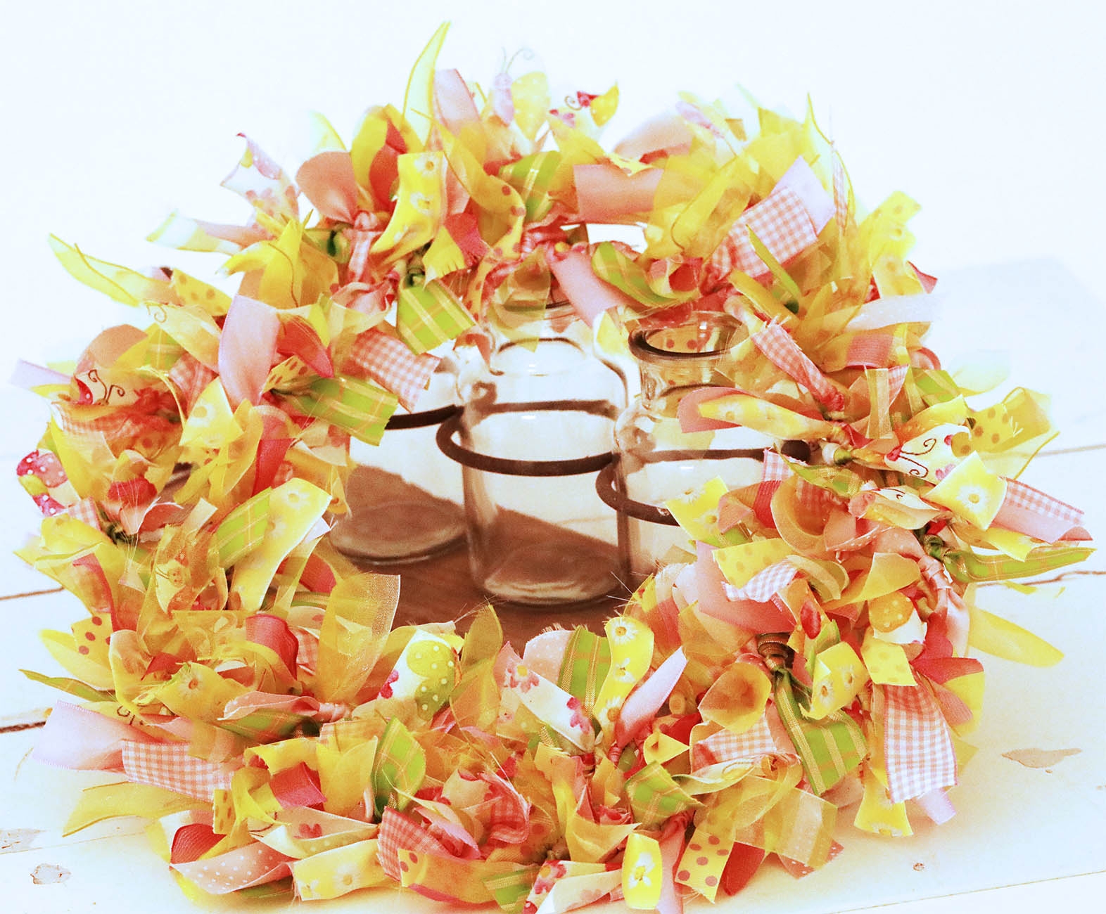 Easter Ribbon Wreath